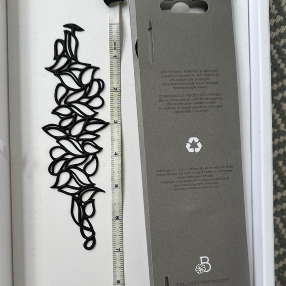 Batucada Black Bracelet. New in box - Picture 2 of 2